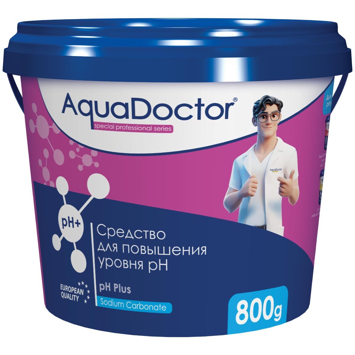 pH Плюс AquaDoctor гранулированный 800гр