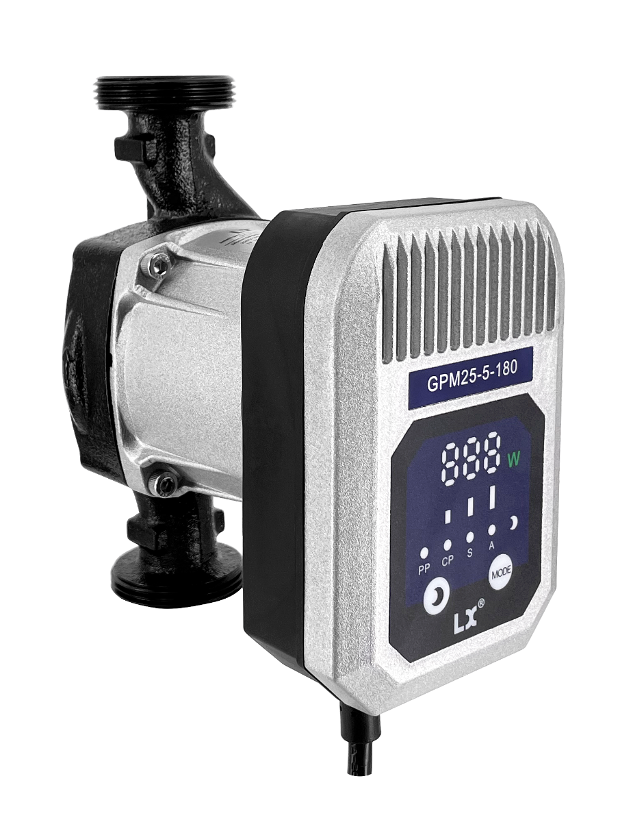 Циркуляционный насос AquaViva LX GPM25-4-130 - 2.5 м³/ч; 4 м, 220В, 22 ватт, с частотным регулированием