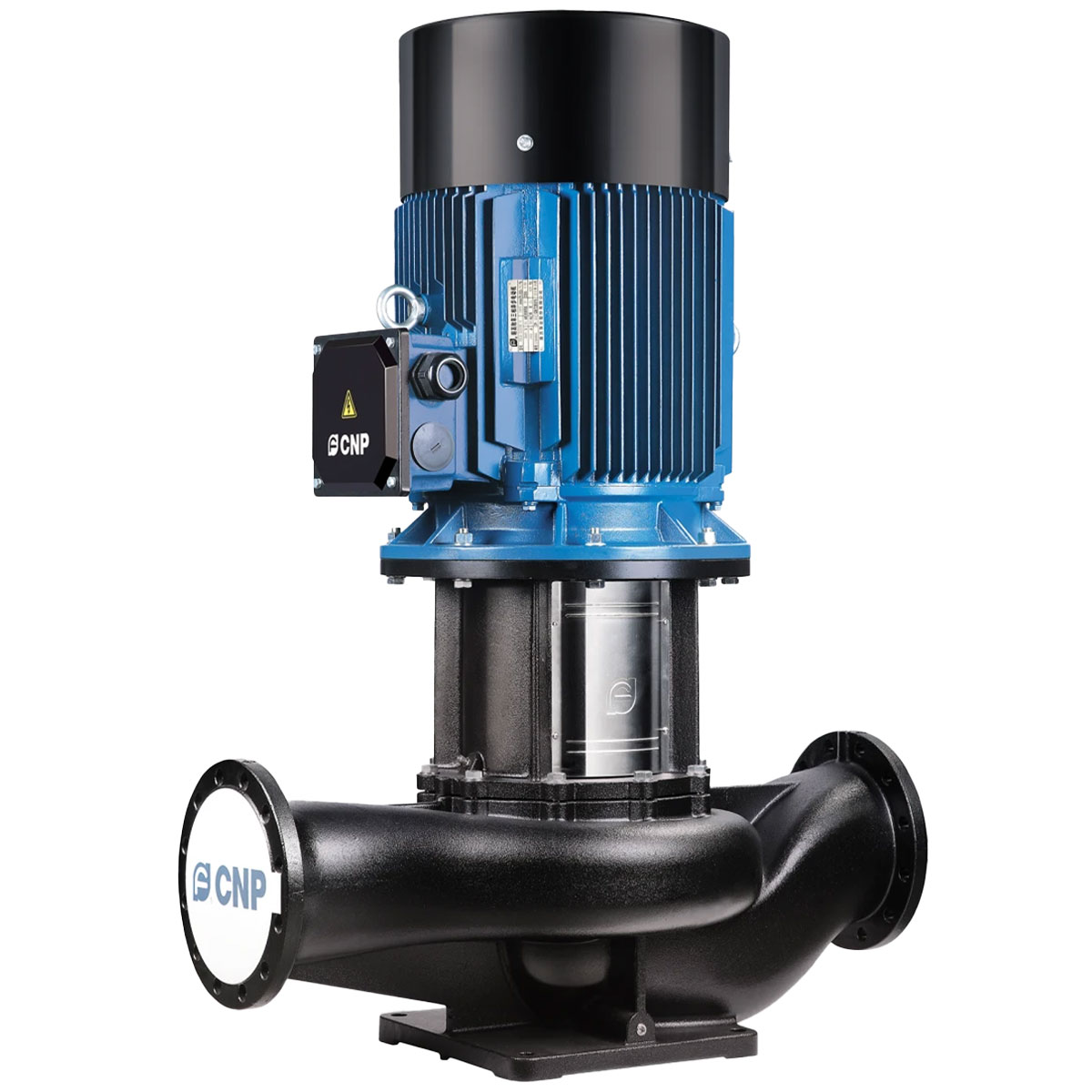 Циркуляционный насос CNP TD50-12G/2 (380 В, 16 м³/ч, 12 м, 1.1 кВт) ин-лайн
